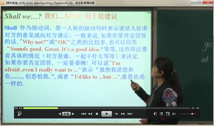 湘少版小学六年级英语下册教学视频