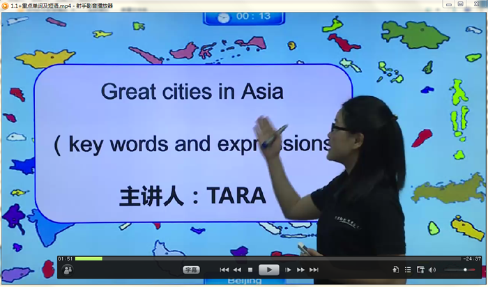 牛津上海版六年级英语第二学期教学视频